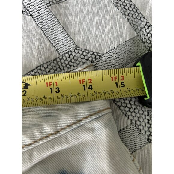 Bullhead "Mom" Bleached Raw Hem Distressed Cutoff Short Shorts Size 9/28 - Picture 5 of 8